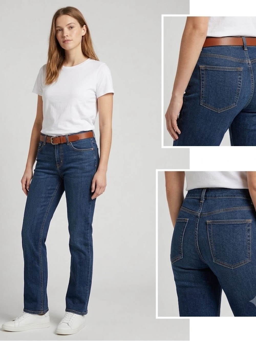 Banana Republic Woman’s Dark Blue Relaxed Jeans